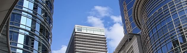 Stock image of buildings